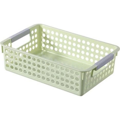 Panier de rangement avec poignée PP Simple style - Vert