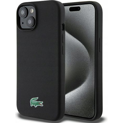 Cover posteriore Apple per iPhone 15, nera, 1 pezzo. (1/5)