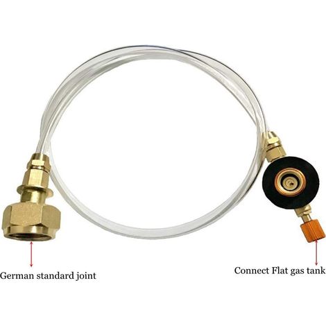 Adaptateur De Propane Tuyau De Rechange Pour Convertisseur Se Connecte Au Camping En Plein Air Cuisinière À Gaz (1/5)