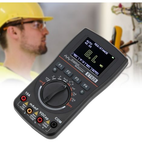 ET828 Oscilloscope Multimètre 2,5 Msps 1 MHz (2 en 1) (1/5)