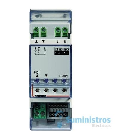 Actuador BTIF401 con 2 relés internos interconectados
