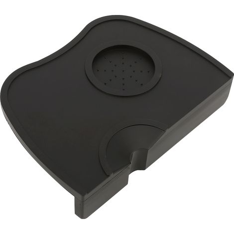 Rutschfeste Silikonmatte zum manuellen Kaffeetampern, Zubehör für Kaffeetamper, schwarz (1/5)