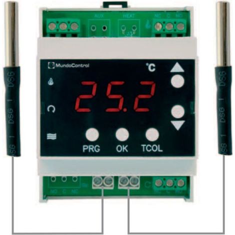 Termostato regulación solar
