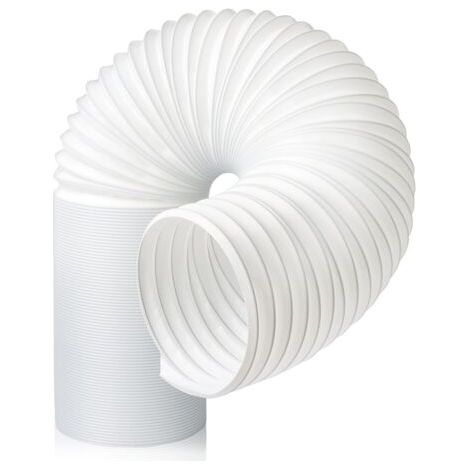 200CM Tuyau Climatiseur Mobile, Extensible Diamètre 15cm Tuyau Filetage Anti-horaire, de Rechange pour Kit de démontage