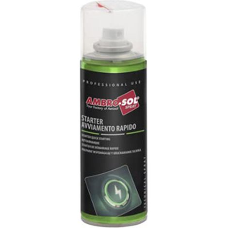 Bomboletta Starter Spray Avviamento rapido da 200 ml - Per motori diesel e benzina con cannuccia (1/3)