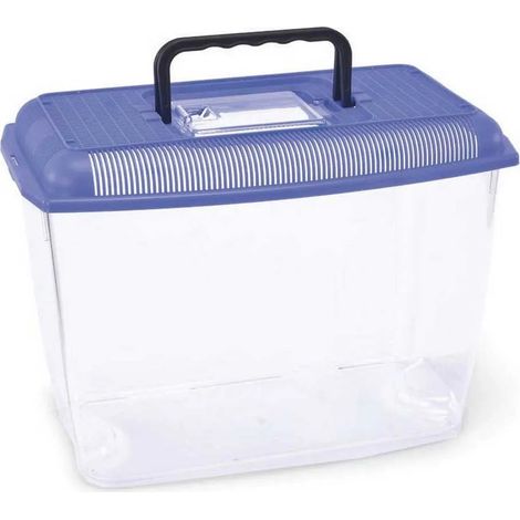 Terrario imac ariel-45.5x31x13.8cm rejilla segura ventilada