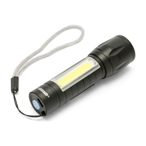 Mini linterna LED recargable con zoom + linterna COB THOR MAX VELAMP (1/2)