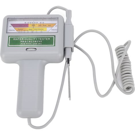 Testeur de pH portable et mesureur de chlore pour piscine spa contrôle qualité eau (1/5)