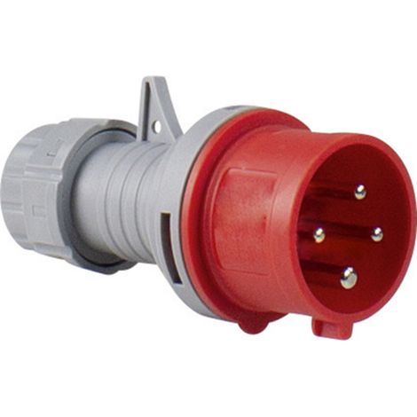 AS Schwabe 60572 60572 CEE Stecker 32 A 4polig 400 V 1 St.