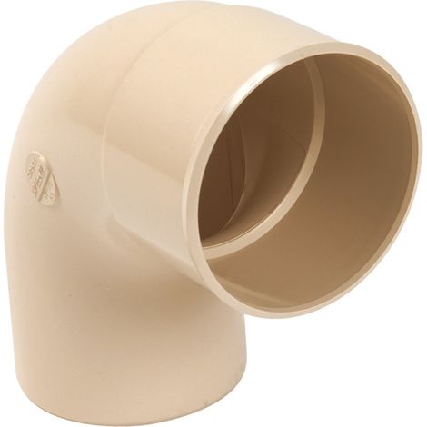 Codo bajante macho-hembra ángulo 87º - RIUVERT  Color: Gris - Medidas: Ø100mm x 87º