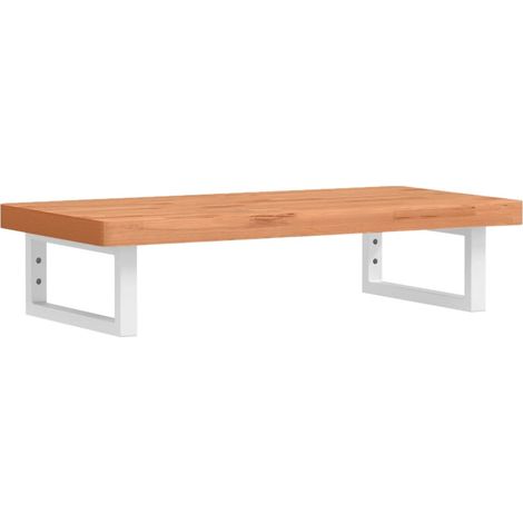 Maison Exclusive - Waschbeckenregal Wandmontage Stahl und Massivh