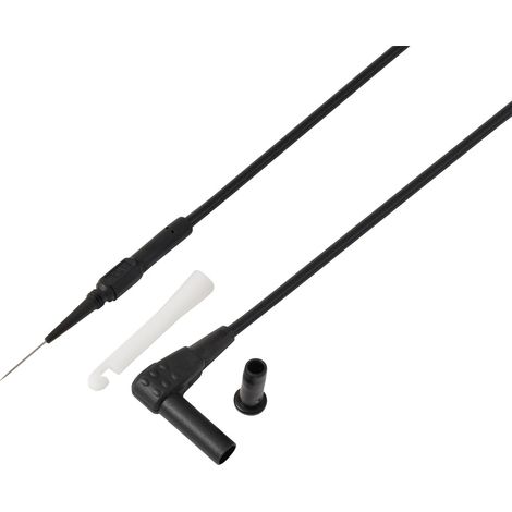VOLTCRAFT MSL-520 sw Messleitung 4 mm-Stecker Messnadel 0.7 mm 1.5 m Schwarz 1 St.