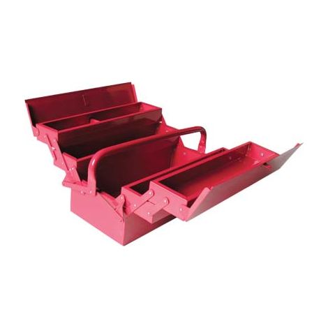 Cassetta Portautensili Metallica Effe 5 Scomparti Cm 46X20 H.cm 20