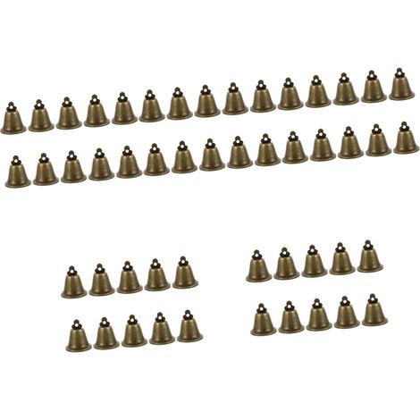 5 Ensembles Petite Cloche Décors De Cloche Carillons Cloches De Collier Grelot Pour Hochet Cloche Vache Cloches De Mouton Cloches Suspendues Pour Chevaux Le Fer 10 Pièces  5 (1/5)