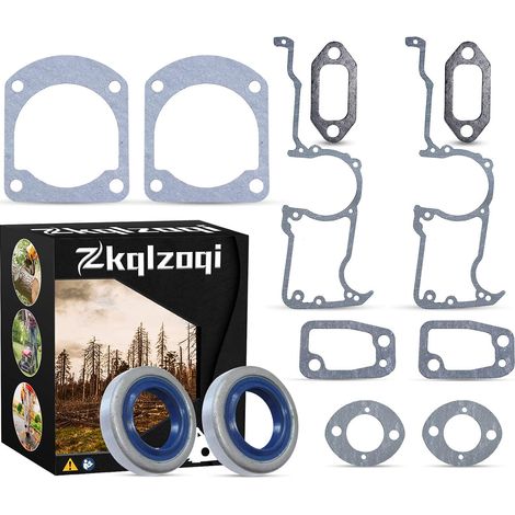 Kit de joints, pour tronçonneuses Husqvarna 61 66 266 268 268K 272 272Xp K S, 501 52 26-04/503 26 02-04 (1/5)