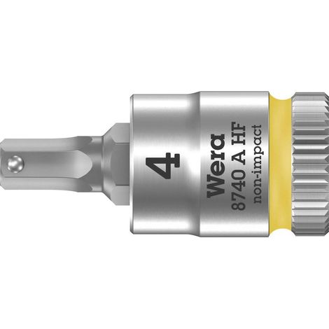 Wera 8740 A 05003333001 Brugola interna Inserto giravite a bussola 4 mm 1/4 (6.3 mm)