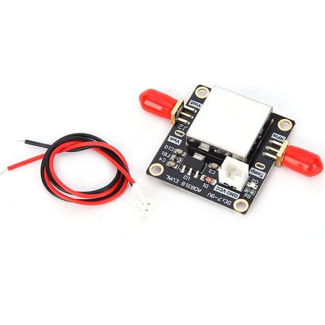 Module de détection logarithmique AD8318 pour carte RF, bande 1 MHz à 8 GHz, dynamique 70 dB, contrôle AGC intégré. (1/5)