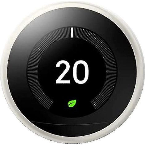 HONORNIC - Boîtier de verrouillage universel pour thermostat avec clé, protection transparente pour thermostat mural. (1/4)