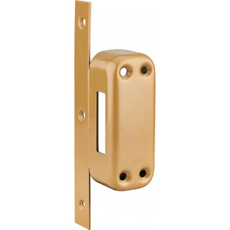 THIRARD - Gâche renforcée pour verrou Rafale, têtière en acier, époxy bronze - THIRARD (1/2)