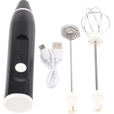 Mousseur à Lait Électrique Rechargeable USB, Batteur à Main pour Café et Œufs (1/5)
