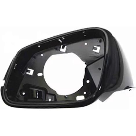 Passend für BMW 1er (2007–2011) Rückspiegelgehäuse 120i, 118i, 116i, 125i, Blinker links, Hauptspiegel (Fahrerseite), Rahmen glänzend