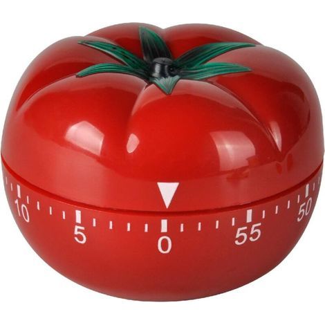 ZOLGINAH Cartoon-Kochwecker, Timer in Tomatenform, Cartoon-Küchenwecker, Countdown-Timer, mechanisches Küchengerät (1/5)