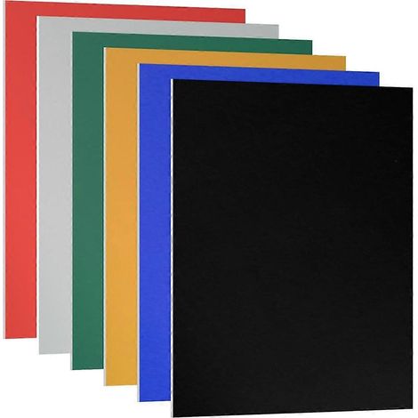 Ensemble de feuilles d'aluminium anodisé 7 x 5 x 1/32 pouces, ébauches de gravure de 0,8 mm d'épaisseur. (1/5)