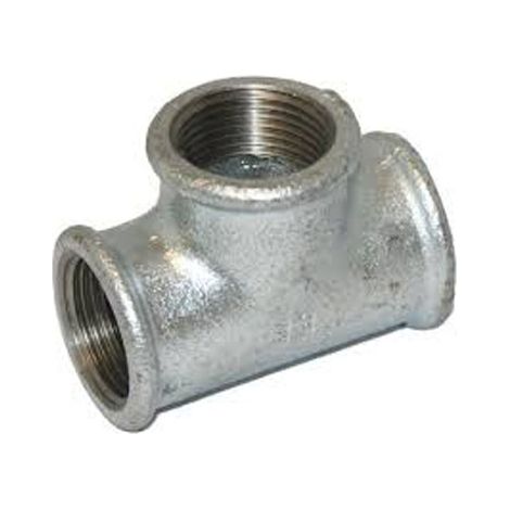 Raccord galvanisé - Té 90° égal femelle galva Ø 1/2''