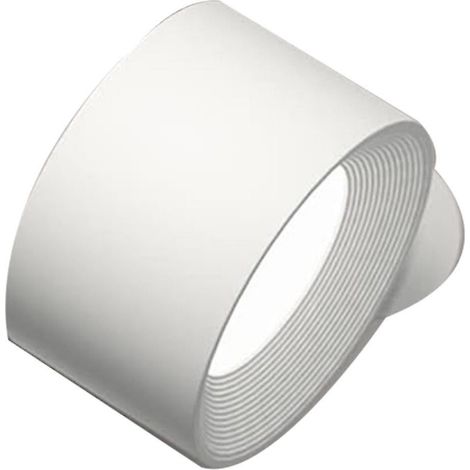 Applique murale d'intérieur, applique murale rechargeable par USB, lumière chaude/naturelle/blanche, 3 niveaux de luminosité, commande tactile White-hao (1/5)