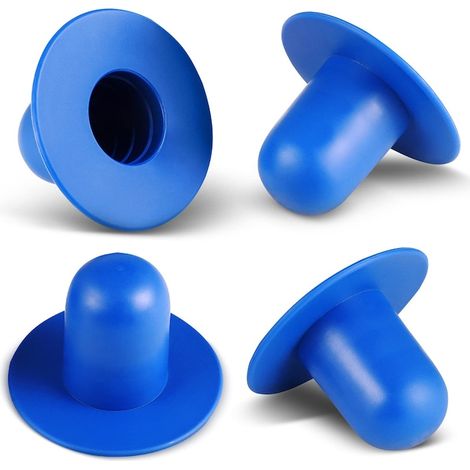 Set de 4 bouchons de vanne pour piscine compatibles Intex et Bestway, bouchons en plastique durable faciles à installer (1/5)