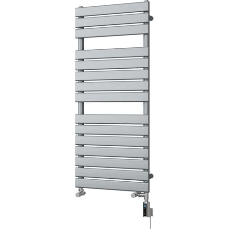 Typhoon - Silver Dual Fuel Towel Rail H1156mm x W500mm Thermostatic WIFI (1/3)