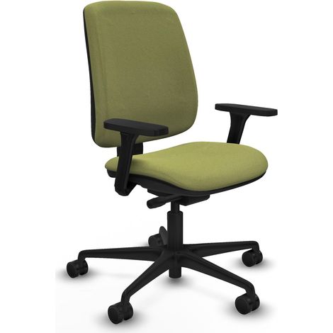 Chaise de bureau piqueras y crespo Alares vert olive mousse 50 mm (1/2)