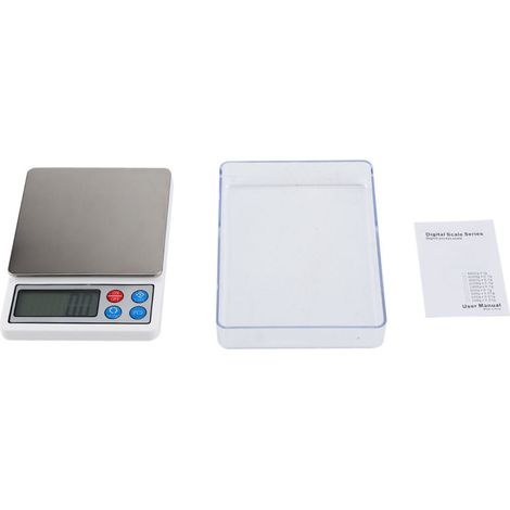 Balance électronique portable 40kg/10g pour bagages avec crochet - Pèse-bagages numérique (1/5)