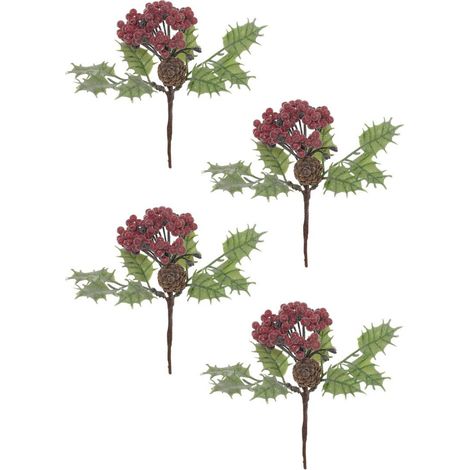 SDN BRANCH X4 HOUX BAIES 16CM - Atmosphera créateur d'intérieur