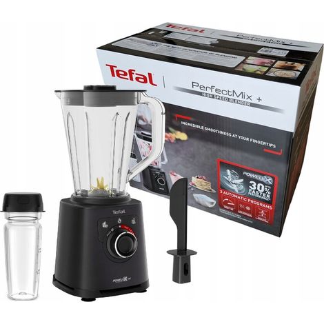 Tefal PerfectMix Blender Noir 1200W 2L Verre (1/5)