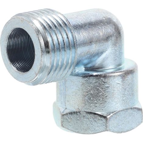 Raccord Coudé en Cuivre pour Conduites de Gaz, Joint D'entrée Facile à Installer, Adapté Poêle et Chauffe-gaz avec Connexion Femelle 4 Points - (1/5)