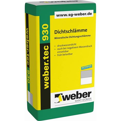 weber.tec 930 Dichtschlämme, 25 kg