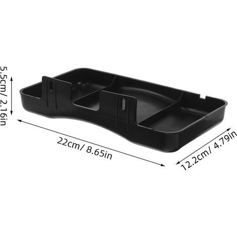 Bac de Récupération des Condensats du Compresseur pour Réfrigérateur, Bac D'évaporation en Plastique Résistant, Modèle à Vis N°5, Plateau de Dégivrage Compatible Réfrigérateurs (1/4)