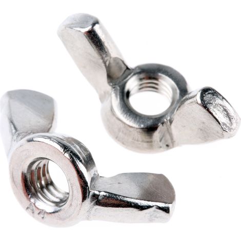Ecrou à ailes, M5, en Acier Inoxydable A4 316 ( Prix pour Boîte de 50 )