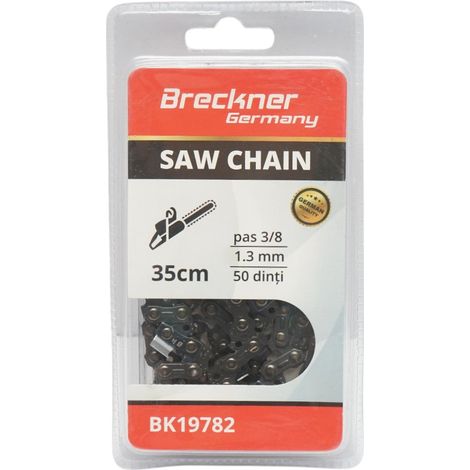 Catena per motosega passo 3/8, 50 denti, 1,3 mm, lunghezza 35 cm Breckner Germany (1/4)