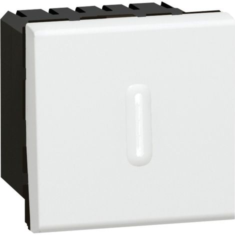 Legrand MOSAIC interrupteur temporisé blanc élégant