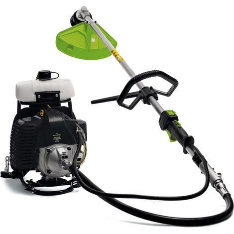 Supherba Decespugliatore Zaino - Nero e Verde - 1,45 kW