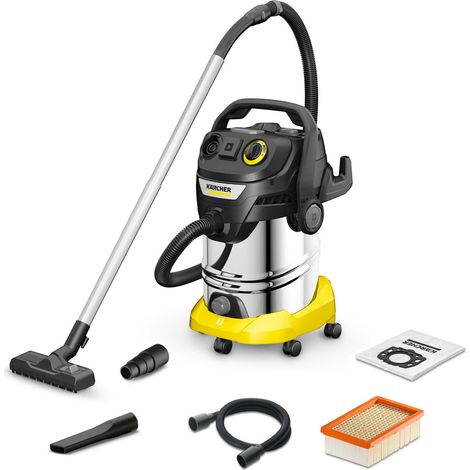 Karcher KWD 6 P Aspiratore Professionale Secco e Bagnato 30 L 1300 W