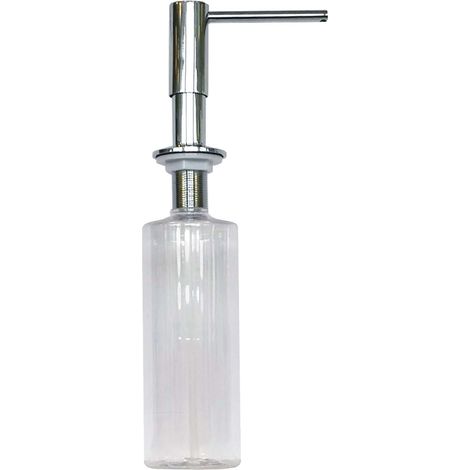 Alveus Accessori - Dispenser di detergente Pear, 500 ml, acciaio inox 1136560