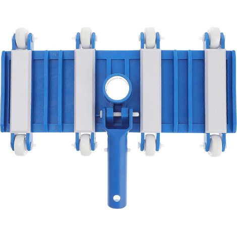 Tête de brosse pour aspirateur de piscine, adaptée au nettoyage du fond et des parois de la piscine - un outil universel à ventouse qui permet d'éliminer la saleté et la mousse de tous types de piscin (1/2)