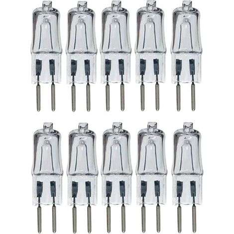 Ampoule Halogène G5.3, Accessoires De Lampe 24V, 50W Blanc Chaud 2700K, 10 Pièces,24V-50W,10 Pièces (1/5)