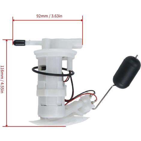 The fuel pump assembly 16800-KYT-902 is compatible with the fuel pump assembly of the 2009 Honda SCOOPY-I motorcycle. (1/4)