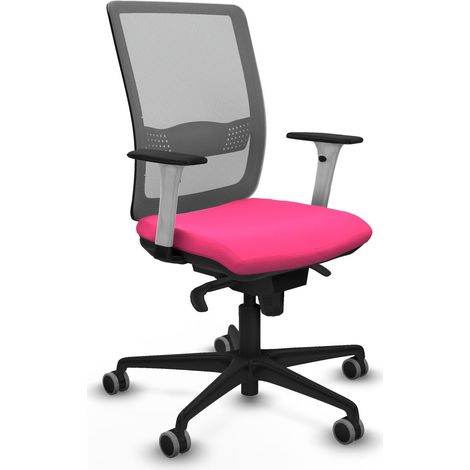 Silla oficina piqueras y crespo Haches blanco reposabrazos soporte lumbar (1/2)