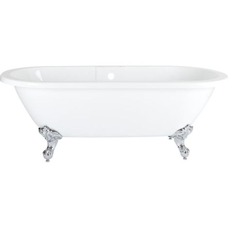 Hudson Reed Legend - Baignoire Îlot Rétro avec Pieds 179,5cm x 78,5cm
