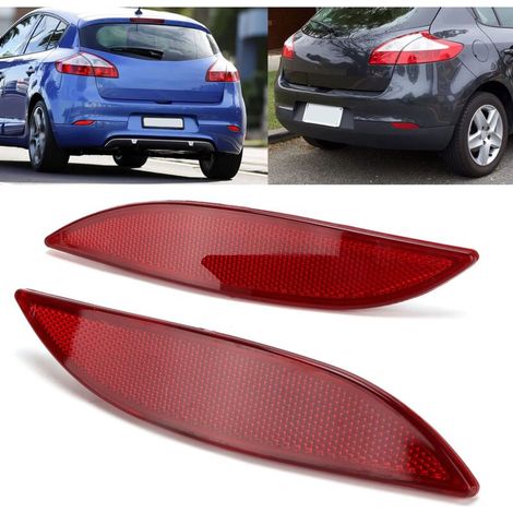 Riflettori di paraurti posteriore per Megane III Fluence 265650004R paio (1/2)